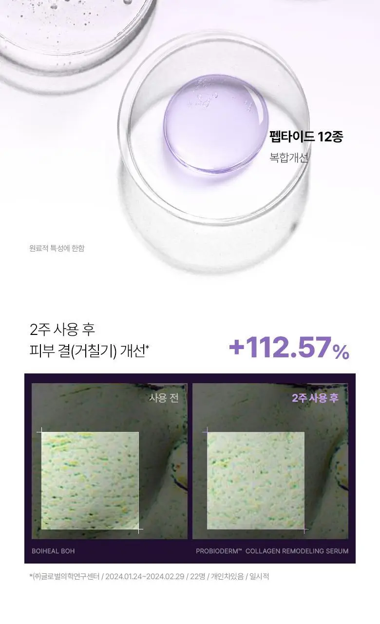 [콜라겐|모공고민] 바이오힐보 프로바이오덤 콜라겐 리모델링 세럼 30ml [증정/더블기획] 상세페이지 35